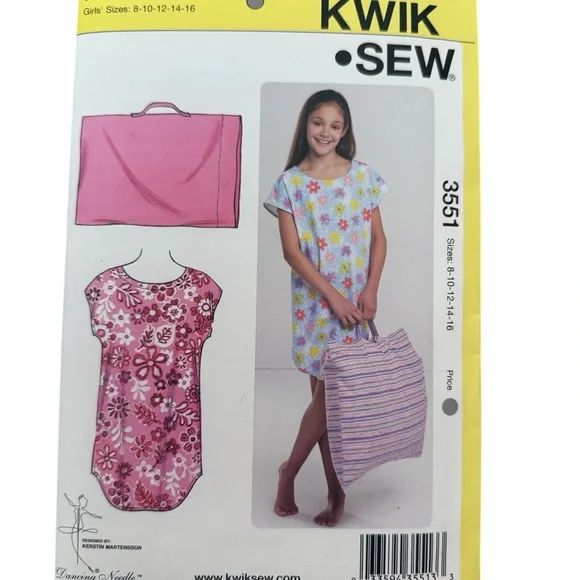 Kwik Sew Pattern Pajamas Collection - Picture 4 of 6